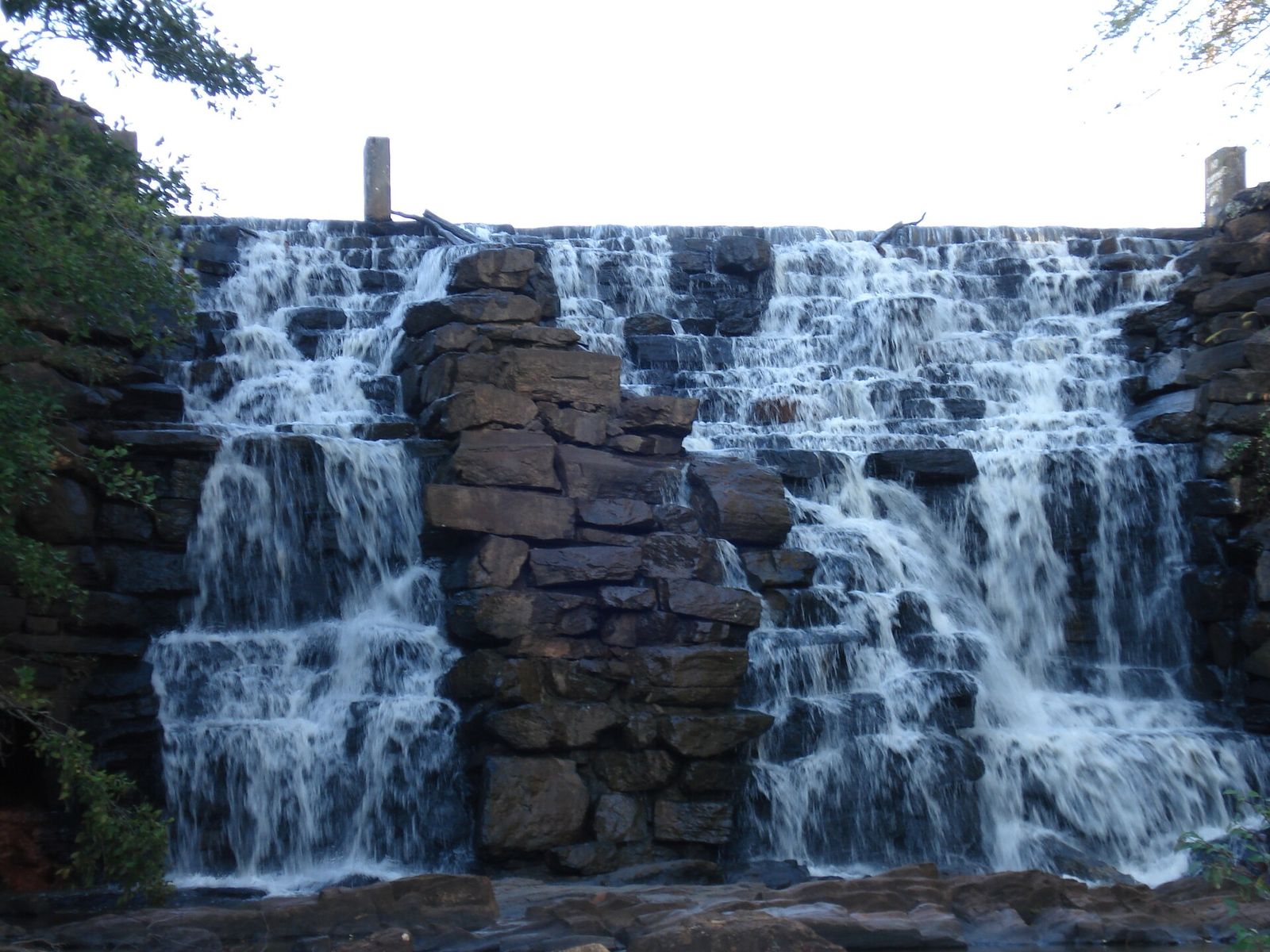 Chewacla Falls at Chewacla State Park in Auburn, Alabama