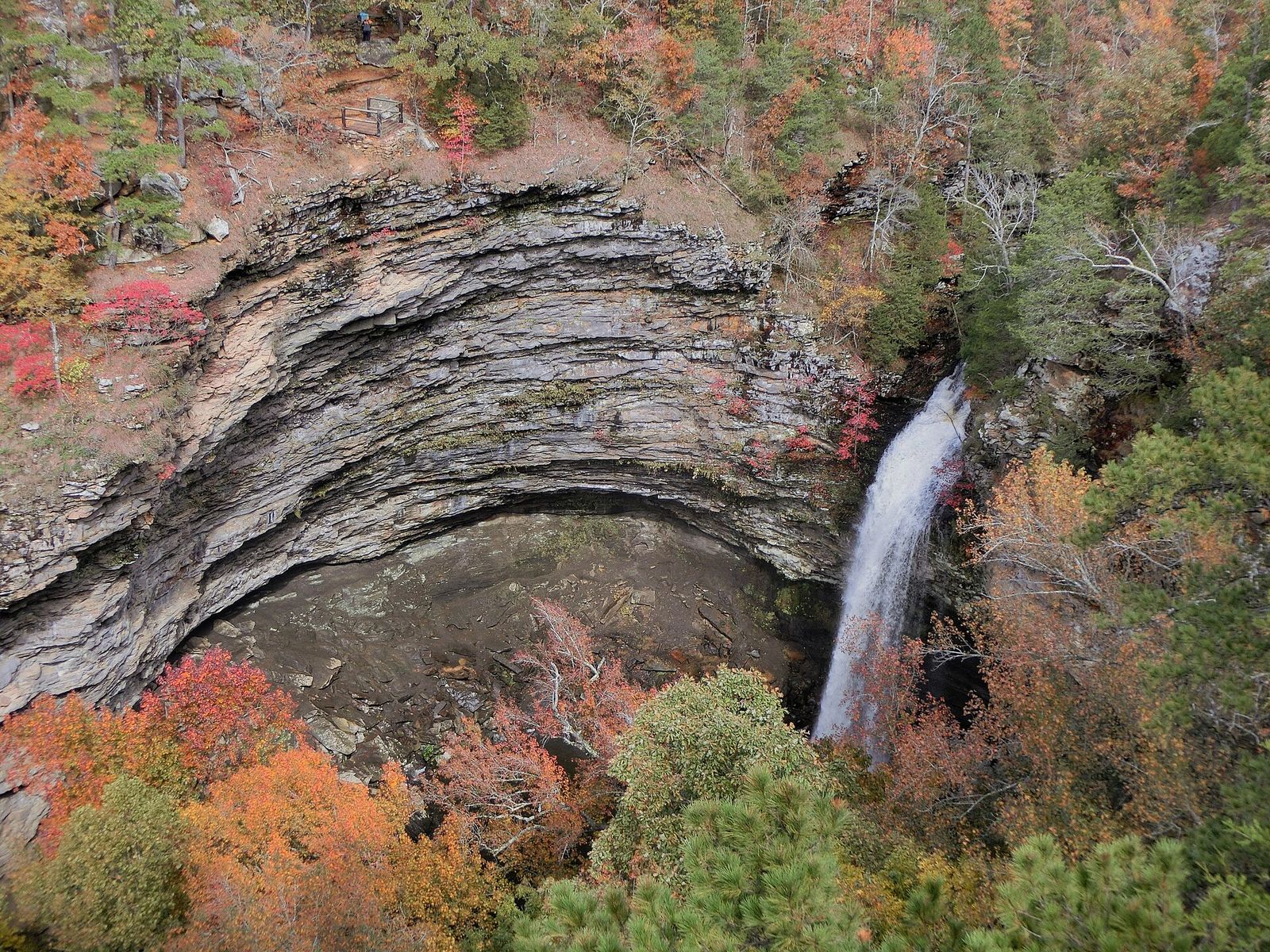 Cedar Falls in Petit Jean State Park, Arkansas