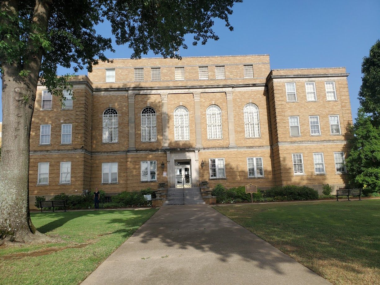 The Faulkner County Courthouse in Conway, Arkansas