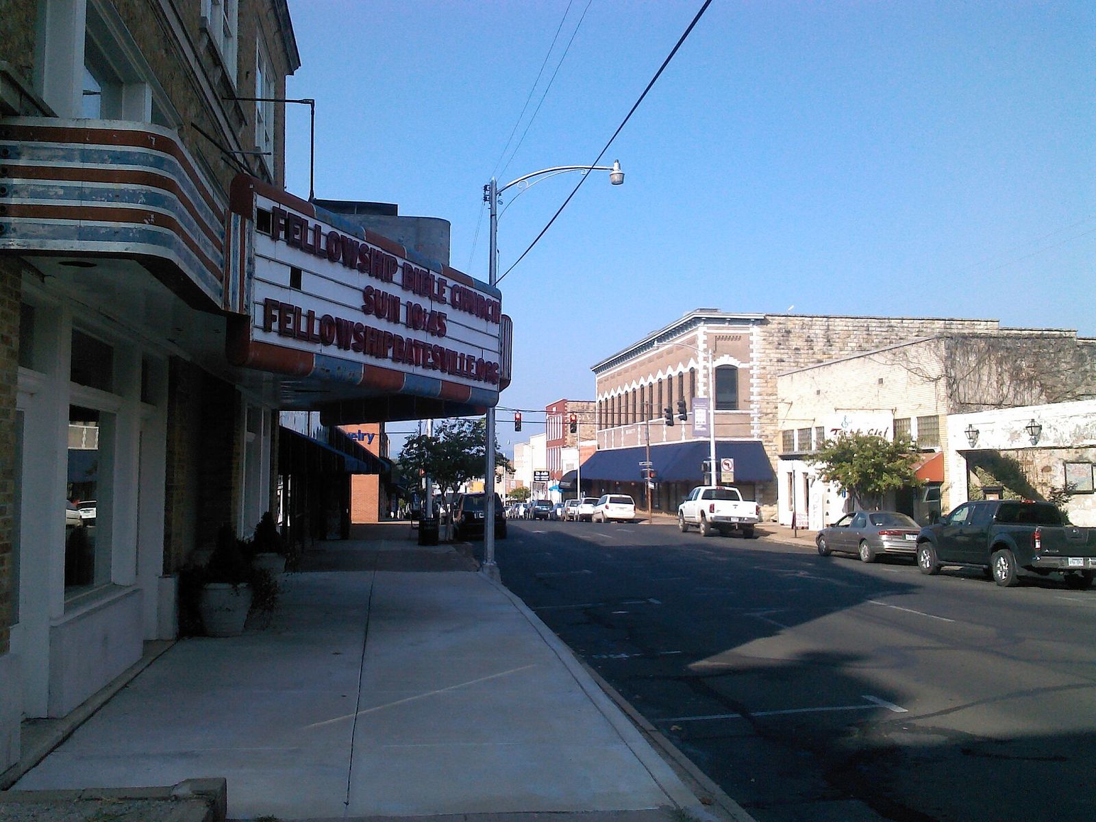 Main Street in Batesville, Arkansas
