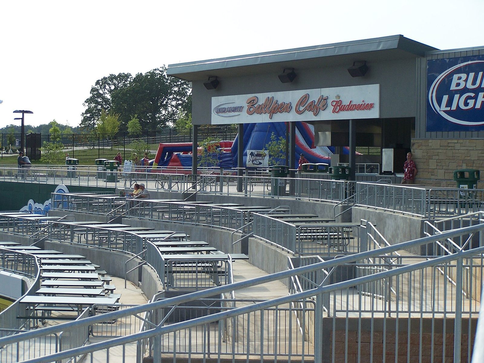 The Bullpen Cafe at Arvest Ballpark, home of the Northwest Arkansas Naturals