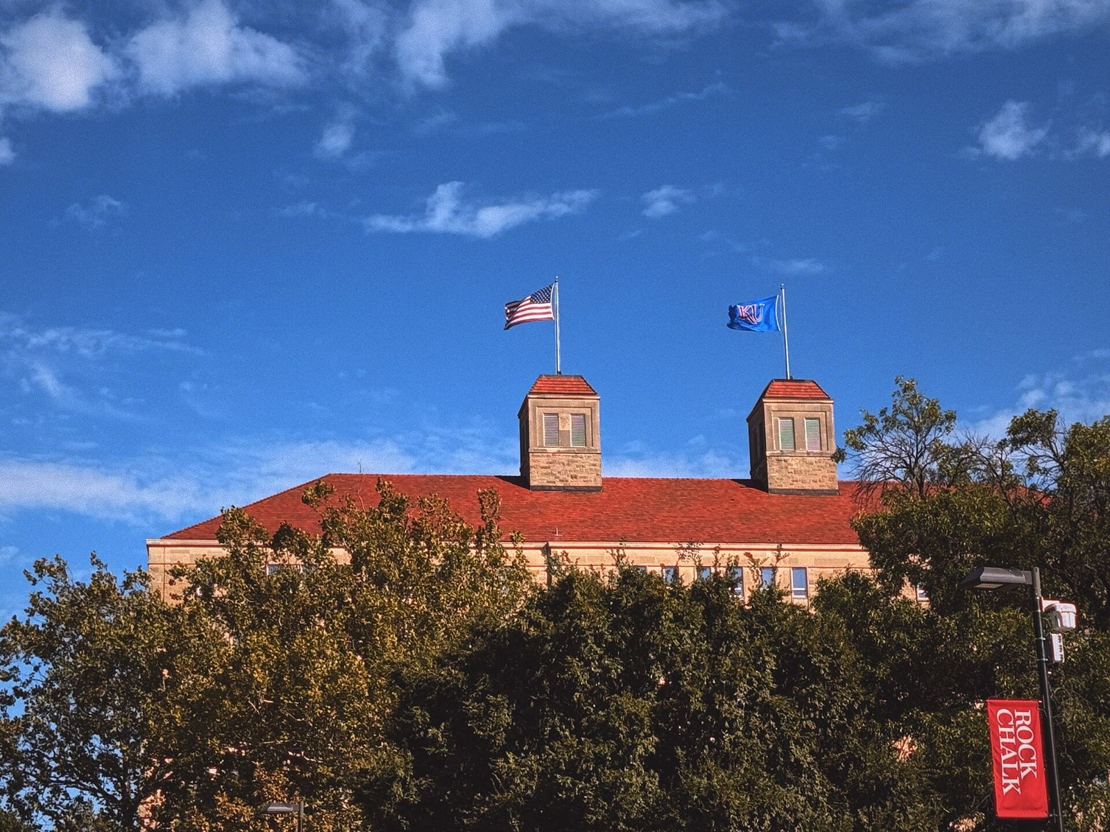 Fraser Hall at the University of Kansas in Lawrence