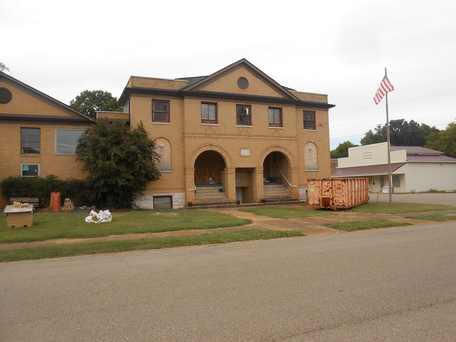 The former Concord Baptist Church building, now on Kingston Pike in Farragut