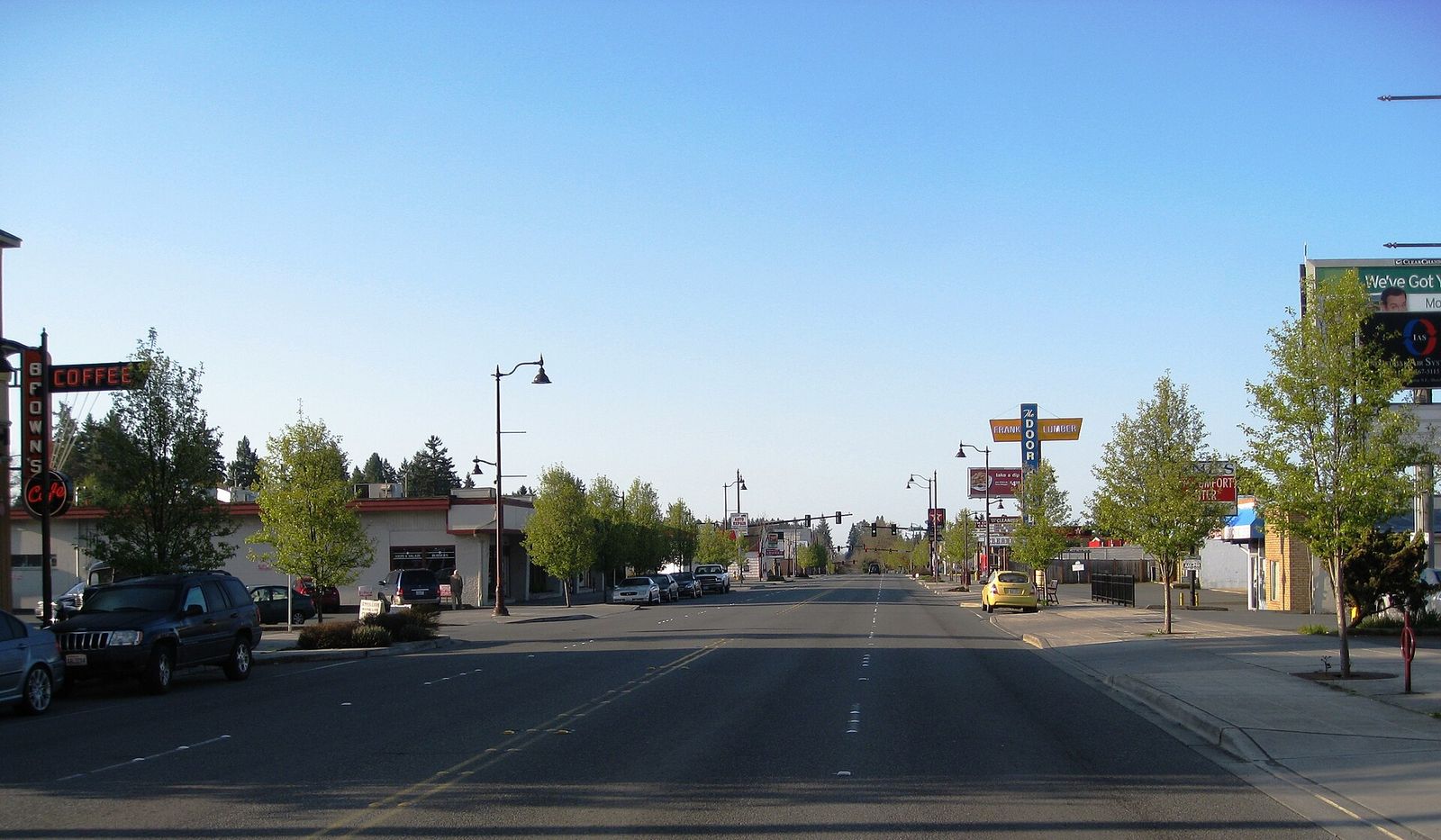 Street view in the North City neighborhood of Shoreline